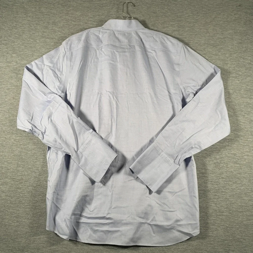 Banana‎ Republic Shirt Mens XL Blue Camden Standard Fit Non Iron Dress Check